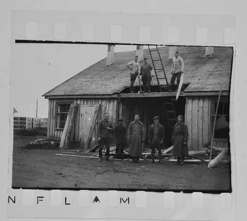 9x Original Dia 4x3,5cm - Wehrmacht 2. WK  Soldaten in Russland 1942-43