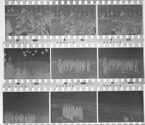 23x Orig. Negativ 4x3,5cm - Soldaten Wehrmacht -  in Thüringen bei Eisenach