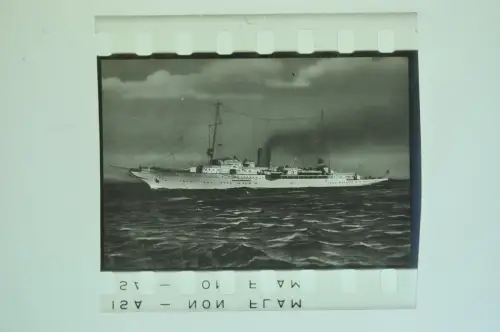 Orig. Dia 4x3,5cm - Aviso Grille Minenleger, Patrouillenschiff - Kriegsmarine