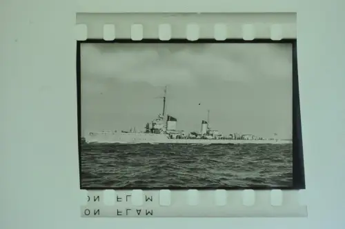 Orig. Dia 4x3,5cm - Torpedoboot der Reichs- und Kriegsmarine Raubtier-Klasse ?