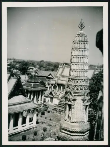 7x Pressefoto 24x17cm - Bangkok Thailand Wat Arun Tempelanlage und und andere