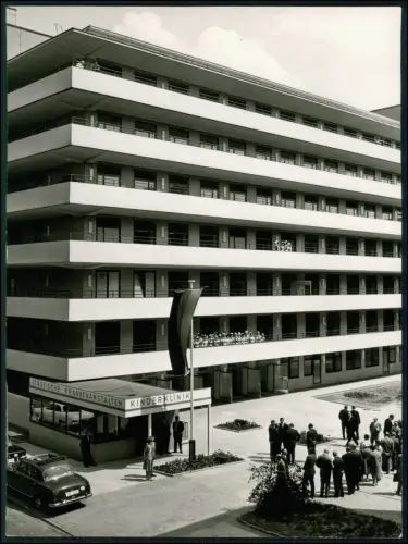Pressefoto 22x17cm - Dortmund Kinderklinik 1950er - Gebäudefoto Krankenanstalten