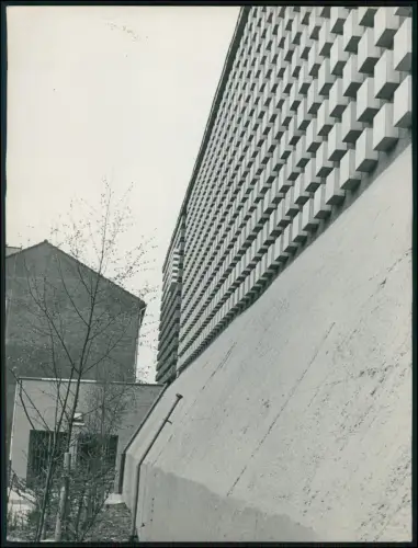 Pressefoto 24x18 - Dortmund Opernhaus - Architektur mit markanter Fassade 1960er
