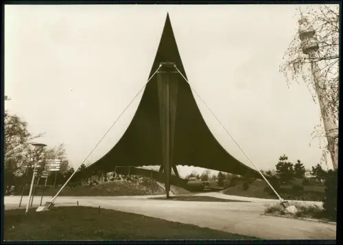 Pressefoto 22x15 - Dortmund markanter Pavillon Zeltkonstruktion im Westfalenpark