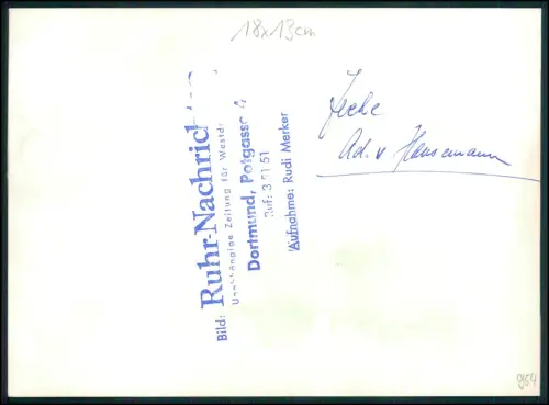 Pressefoto18x13 Dortmund Mengede Zeche Adolf von Hansemann Fördergerüste Gebäude