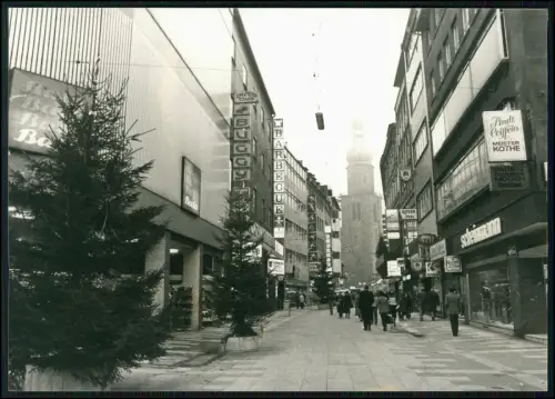 Pressefoto 18x13 - Dortmund Blick Reinoldikirche Einkaufsstraße Weihnachtszeit