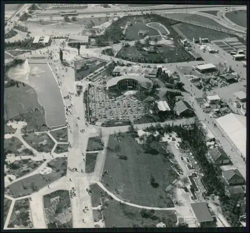 Pressefoto18x16  Dortmund Luftbild der Bundesgartenschau weitläufige Parkanlagen