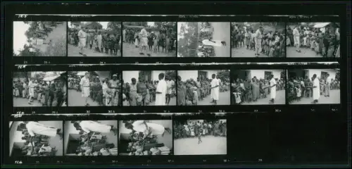 Südafrika 16 Kontaktabzüge Missionsszenen Menschen Alltag medizinisch Versorgung