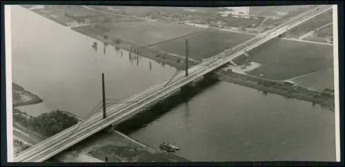 Foto 18x9cm - Hamburg Norderelbbrücke Luftaufnahme Schrägseilbrücke der Autobahn