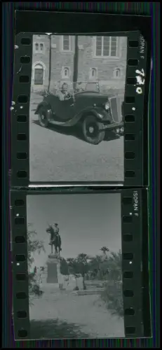 2x Südafrika Denkmal und PKW Studebaker Commander ? Foto Kontaktabzug 4x3,5cm