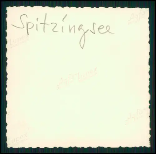 Foto - Spitzingsee Schliersee Motorrad vor Berggasthof Bayern Alpen 1952