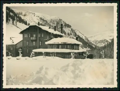 14x Foto  Reise Winter 1937 Arabba Livinallongo del Col di Lana Belluno Venetien