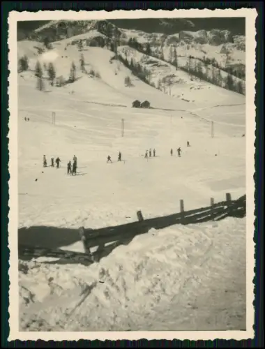 14x Foto  Reise Winter 1937 Arabba Livinallongo del Col di Lana Belluno Venetien