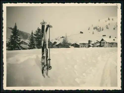 14x Foto  Reise Winter 1937 Arabba Livinallongo del Col di Lana Belluno Venetien
