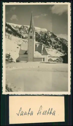 14x Foto  Reise Winter 1937 Arabba Livinallongo del Col di Lana Belluno Venetien