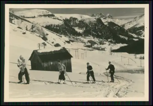 19x Foto  Reise Winter 1937 Arabba Livinallongo del Col di Lana Belluno Venetien