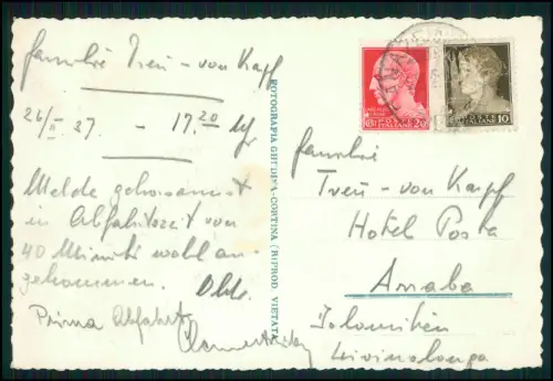 4x Foto AK - Winter 1937 - Marmolada Fedaia Rifugio - Italien Dolomiten Südtirol