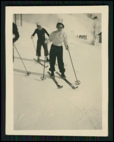 19x Foto - Gebiet bei Arabba Winter Dolomiten Italien 1937 Familie aus Hamburg