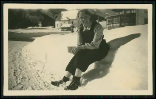 20x Foto  Gebiet beiCherz Campolongo Marmolada Dolomiten Winter Italien Ski 1937