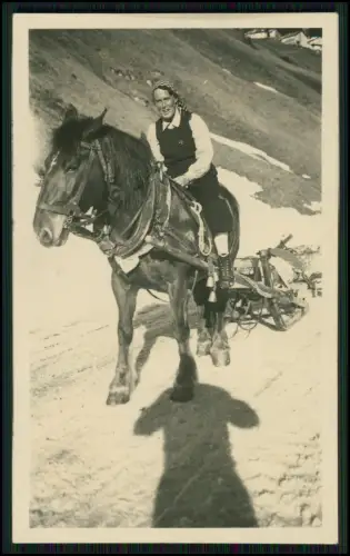 20x Foto  Gebiet beiCherz Campolongo Marmolada Dolomiten Winter Italien Ski 1937