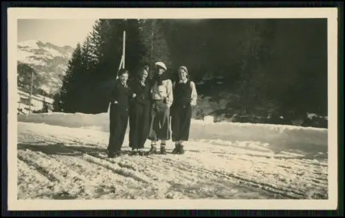 20x Foto  Gebiet beiCherz Campolongo Marmolada Dolomiten Winter Italien Ski 1937