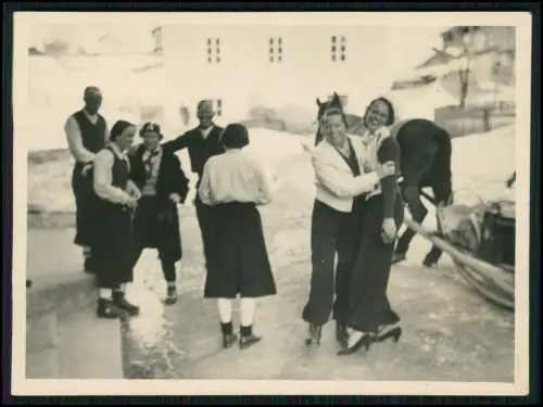 20x Foto  Gebiet beiCherz Campolongo Marmolada Dolomiten Winter Italien Ski 1937