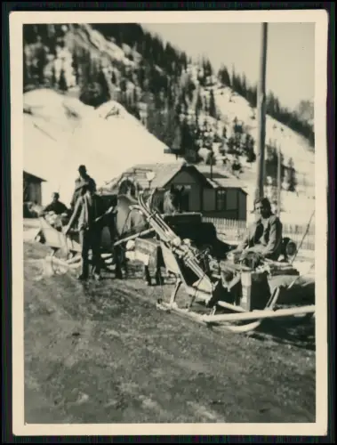 20x Foto  Gebiet beiCherz Campolongo Marmolada Dolomiten Winter Italien Ski 1937
