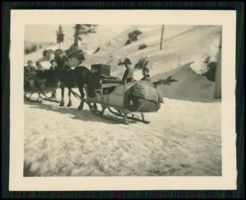 20x Foto  Gebiet beiCherz Campolongo Marmolada Dolomiten Winter Italien Ski 1937