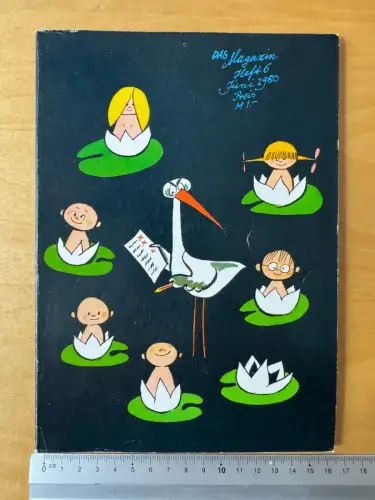 DDR Monatsheft - Das Magazin Heft 6 Juni 1980 - Kultur Unterhaltung Literatur