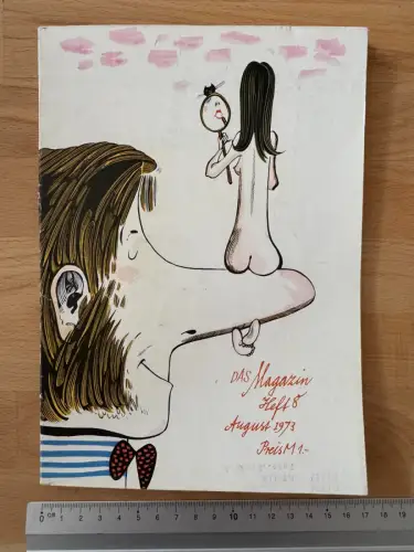 DDR Monatsheft - Das Magazin Heft 8 August 1973 - Kultur Kunst Unterhaltung