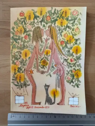 DDR Monatsheft - Das Magazin Heft 12 Dezember 1973 - Kultur Kunst Unterhaltung