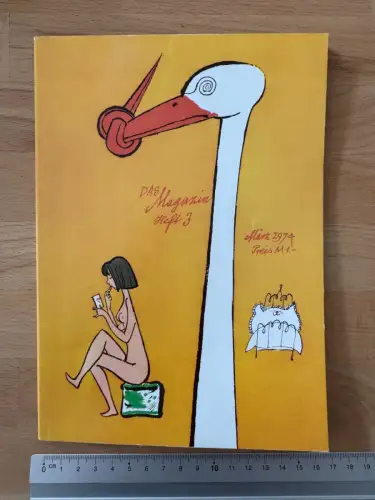 DDR Monatsheft - Das Magazin Heft 3 März 1974 - Kultur Kunst Unterhaltung