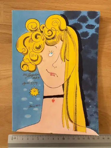 DDR Monatsheft - Das Magazin Heft 4 April 1974 - Kultur Kunst Unterhaltung