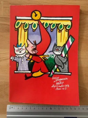 DDR Monatsheft - Das Magazin Heft 9 September 1974 - Kultur Kunst Unterhaltung