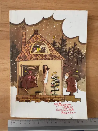 DDR Monatsheft - Das Magazin Heft 12 Dezember 1974 - Kultur Kunst Unterhaltung