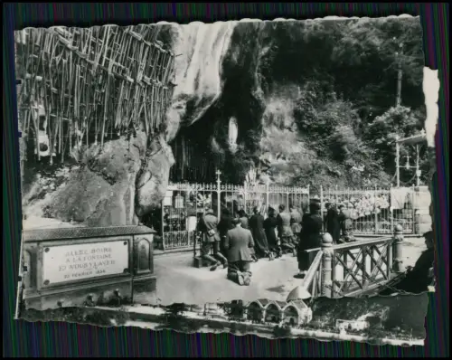 23x Foto - Lourdes Basilique Gave Frankreich Pyrenäen - Ansichten um 1940