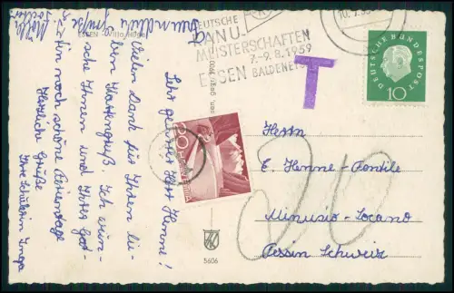 3x AK - Essen Villa Hügel - Wohnsitzes der Familie Krupp - mit Umgebung