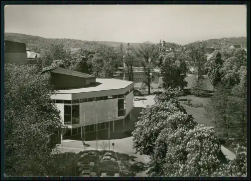 Foto AK Stuttgart Staatstheater Kleines Haus mit Parkanlage Blick auf die Stadt