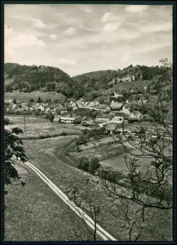 Foto AK - Hütten Schelklingen Schmiechtal - Schwäbische Alb Dorfmotiv Talblick