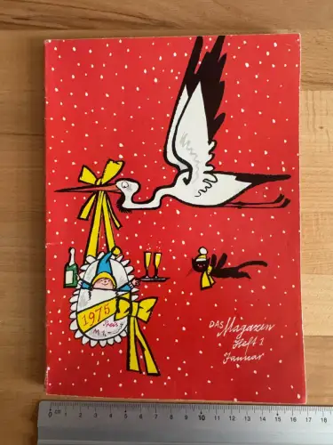 DDR Monatsheft - Das Magazin Heft 1 Januar 1975 - Kultur Kunst Unterhaltung