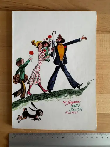 DDR Monatsheft - Das Magazin Heft 5 Mai 1976 - Kultur Kunst Unterhaltung