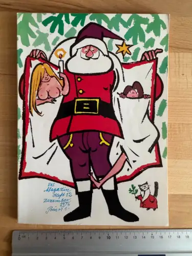 DDR Monatsheft - Das Magazin Heft 12 Dezember 1976 - Kultur Kunst Unterhaltung