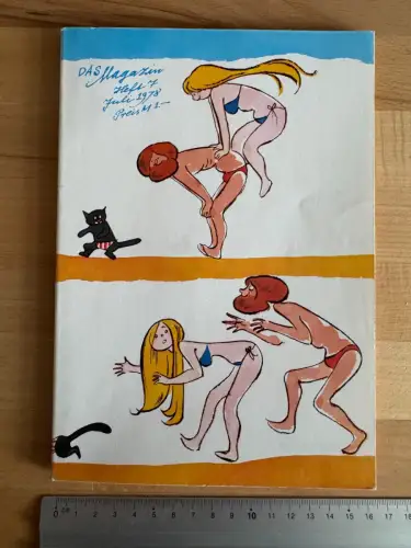DDR Monatsheft - Das Magazin Heft 7 Juli 1978 - Kultur Kunst Unterhaltung