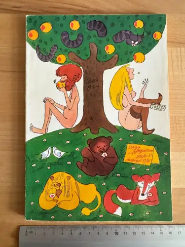 DDR Monatsheft - Das Magazin Heft 8 August 1978 - Kultur Kunst Unterhaltung