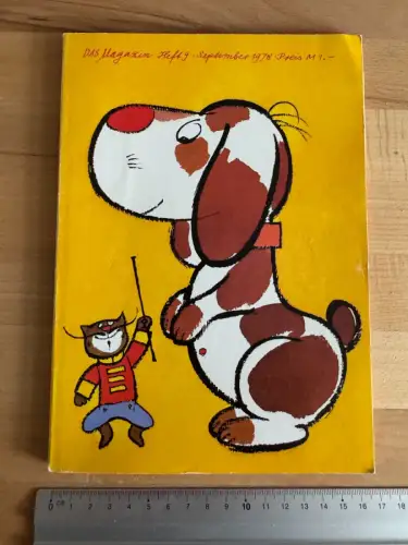 DDR Monatsheft - Das Magazin Heft 9 September 1978 - Kultur Kunst Unterhaltung