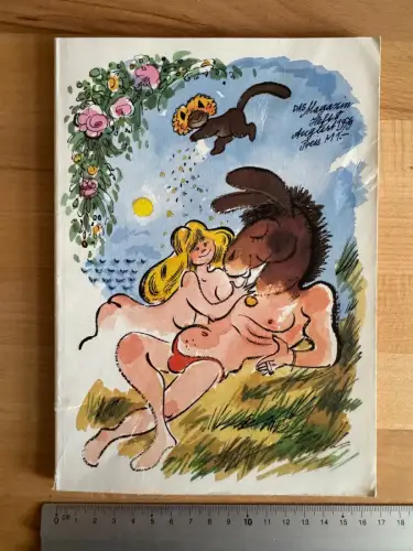 DDR Monatsheft - Das Magazin Heft 8 August 1979 - Kultur Kunst Unterhaltung