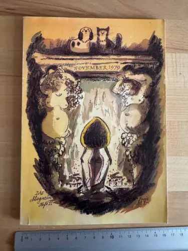 DDR Monatsheft - Das Magazin Heft 11 November 1979 - Kultur Kunst Unterhaltung