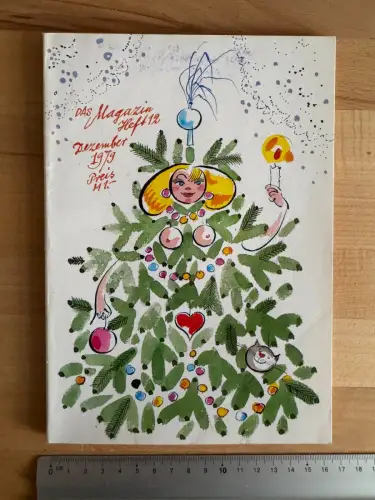 DDR Monatsheft - Das Magazin Heft 12 Dezember 1979 - Kultur Kunst Unterhaltung