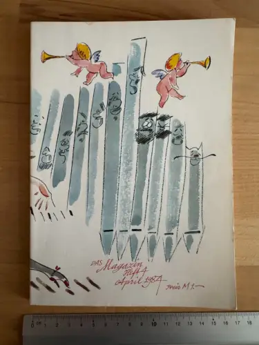 DDR Monatsheft - Das Magazin Heft 4 April 1984 - Kultur Kunst Unterhaltung