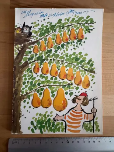 DDR Monatsheft - Das Magazin Heft 10 Oktober 1984 - Kultur Kunst Unterhaltung